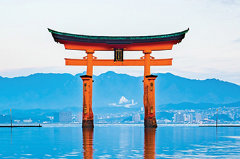 Itsukushima Shrine in Miyajima.