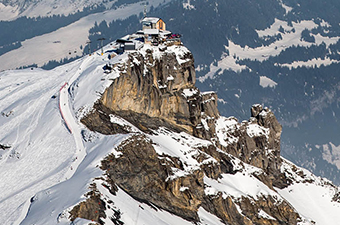 Swiss Alps in Winter.