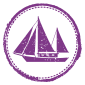 An icon of a boat representing Croatia Sailing.