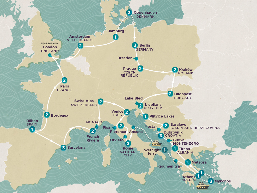 Tour Get Social Mega European 2025 Topdeck TMELL5