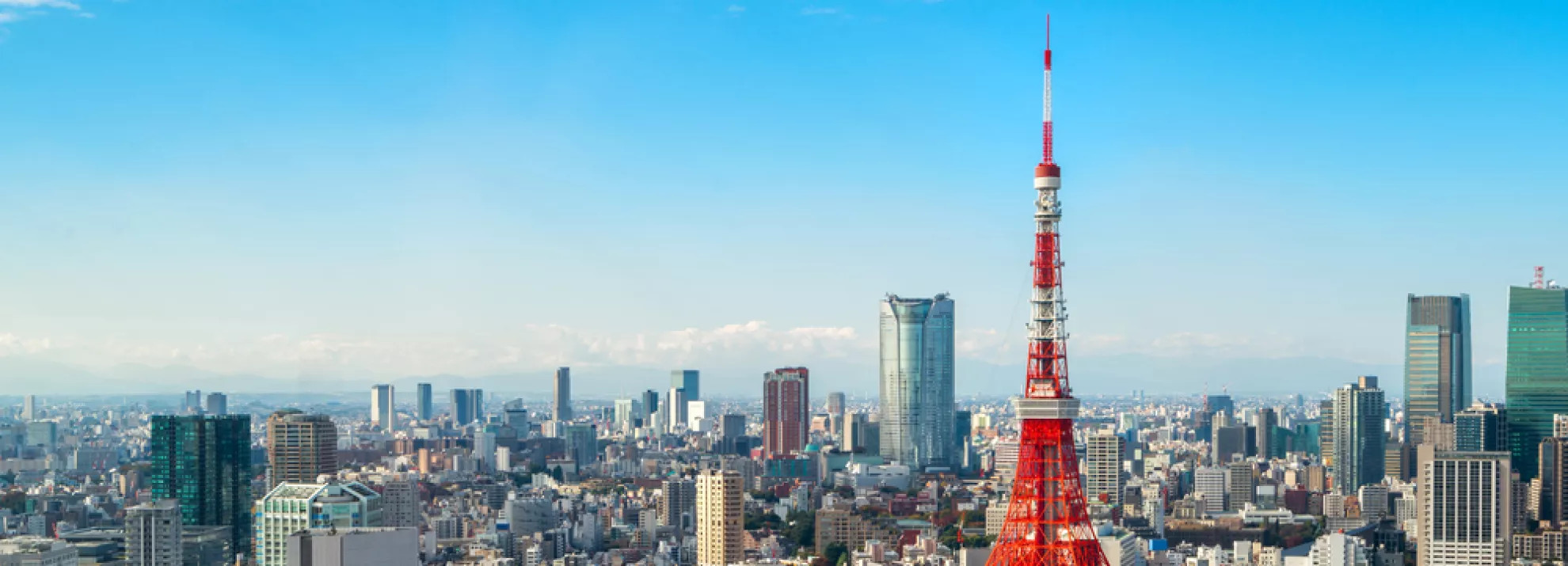 A skyline of Japan