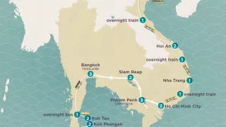 TSEHP5 Get Social: Big Southeast Asia map.