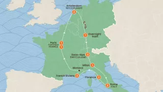 Central & Western Europe: Main Cities & More