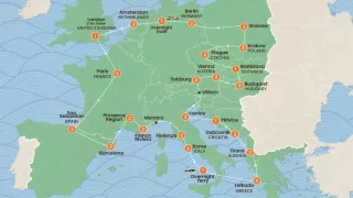 Mega European 2026 map