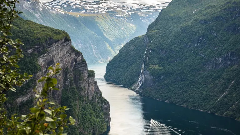 The fjords in Norway