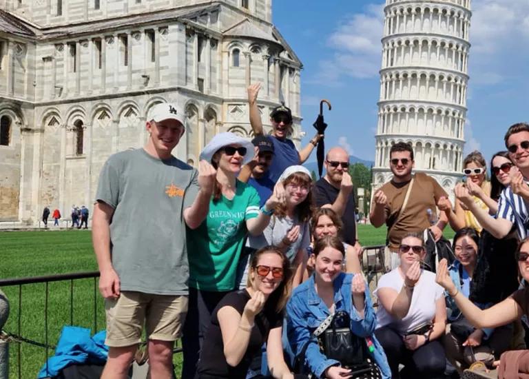 Group of Topdeckers having a good time