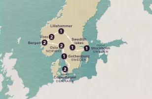 Norway Tours 2024 2025 Tdncs4 Delve Deep Denmark Norway Sweden Map 0