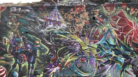 Graffiti art in Berlin