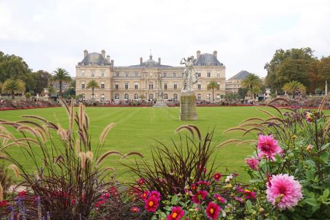 The Luxembourg Gardens in Paris