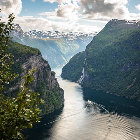 The fjords in Norway