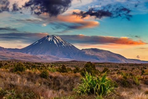 Mount Doom that can be seen on the Tongariro Alpine Crossing