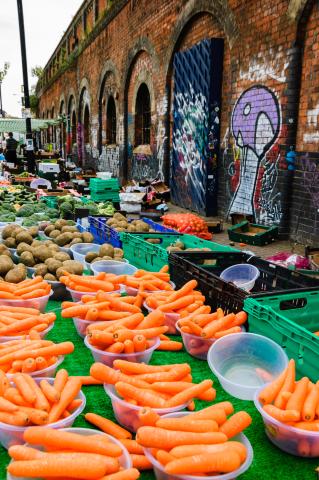 Food market in London