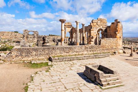 Roman ruins in Morocco
