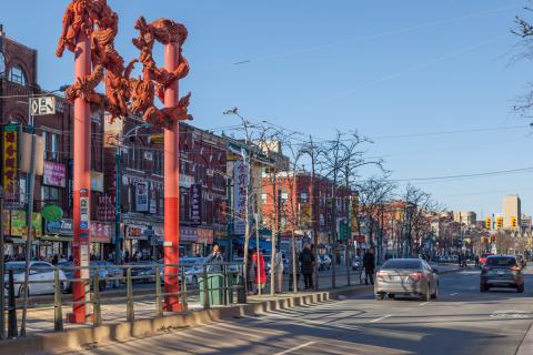 A street in Toronto Canada