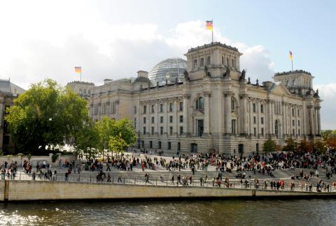 The Reichstag in Berlin, Germany