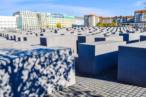 The Holocaust War Memorial in Berlin