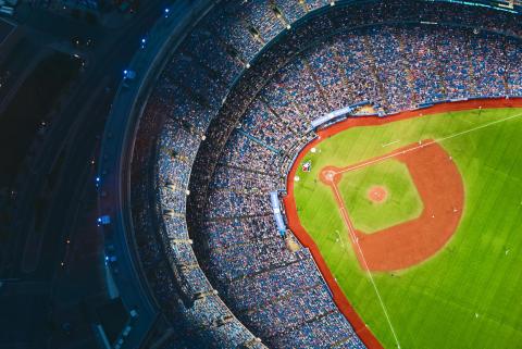 Bird eye view of Rogers Centre