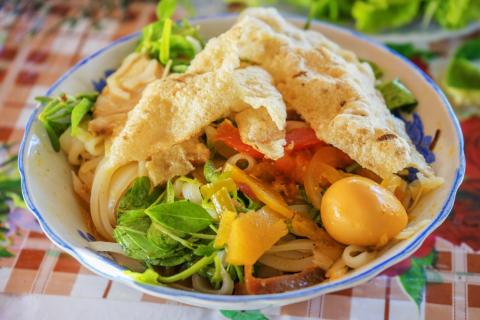 A bowl of Cao Lou, a regional dish to Hoi An