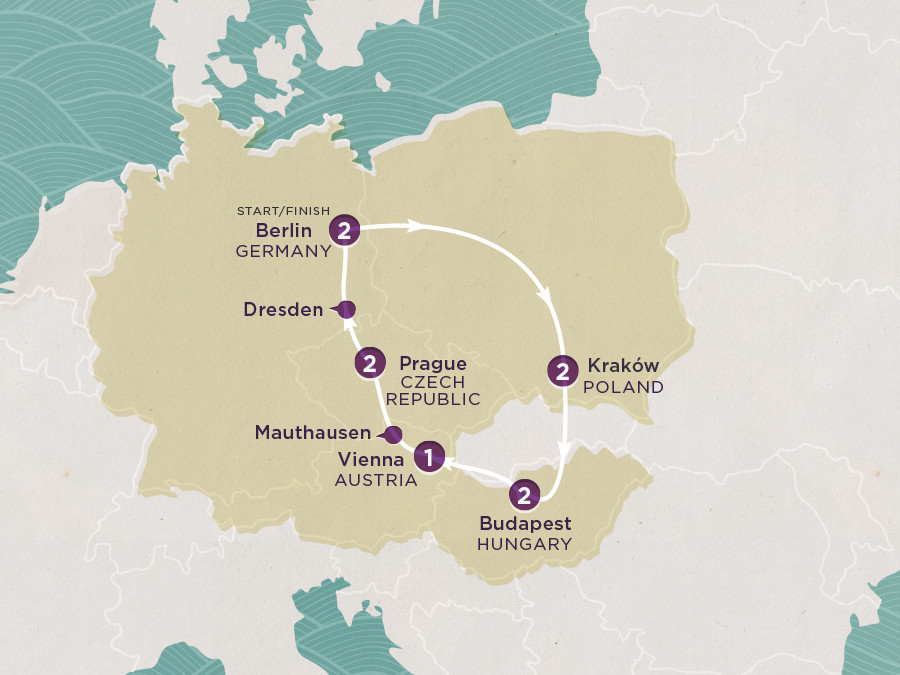 Play & Pause: Intro to Central & Eastern Europe (Winter) map