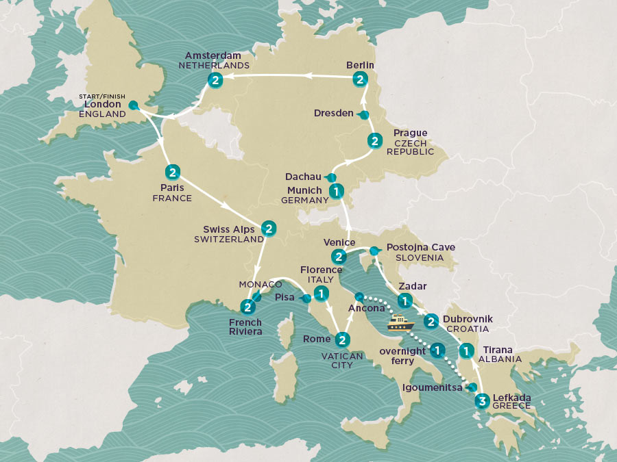 Get Social: Big European map 2024