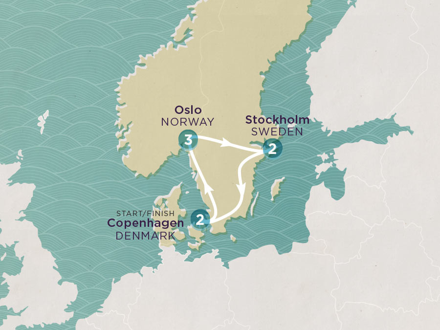 Get Social: Scandi Express (Winter) map