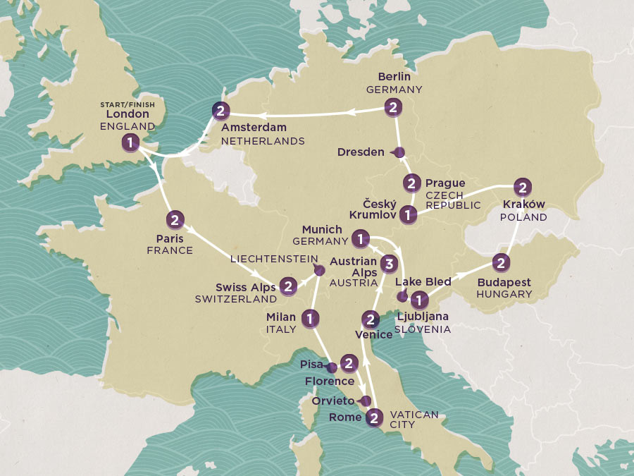 Play & Pause: Great European (Winter) map