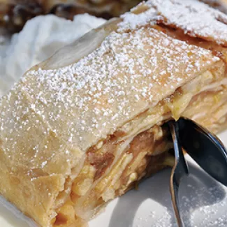 Traditional Austrian Apple Strudel