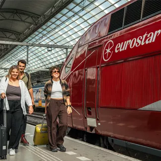 Topdeck customers travelling via the Eurostar from London to Paris.