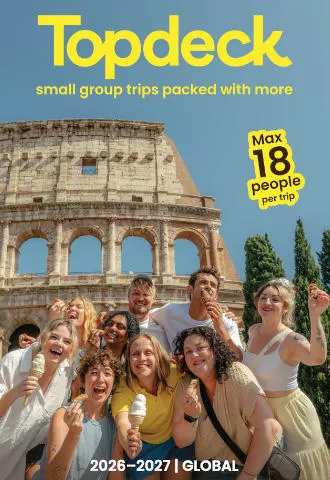 Topdeck brochure cover 2026-2027
